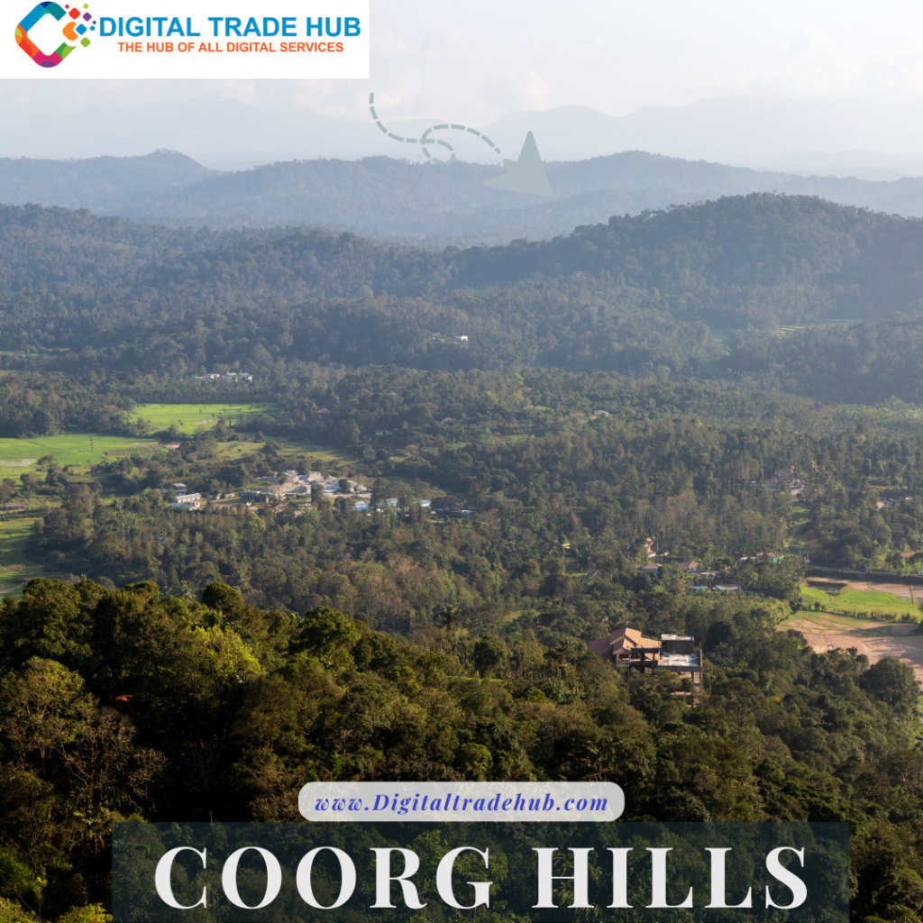 Coorg Hills-
 Best Places to Visit in South India  