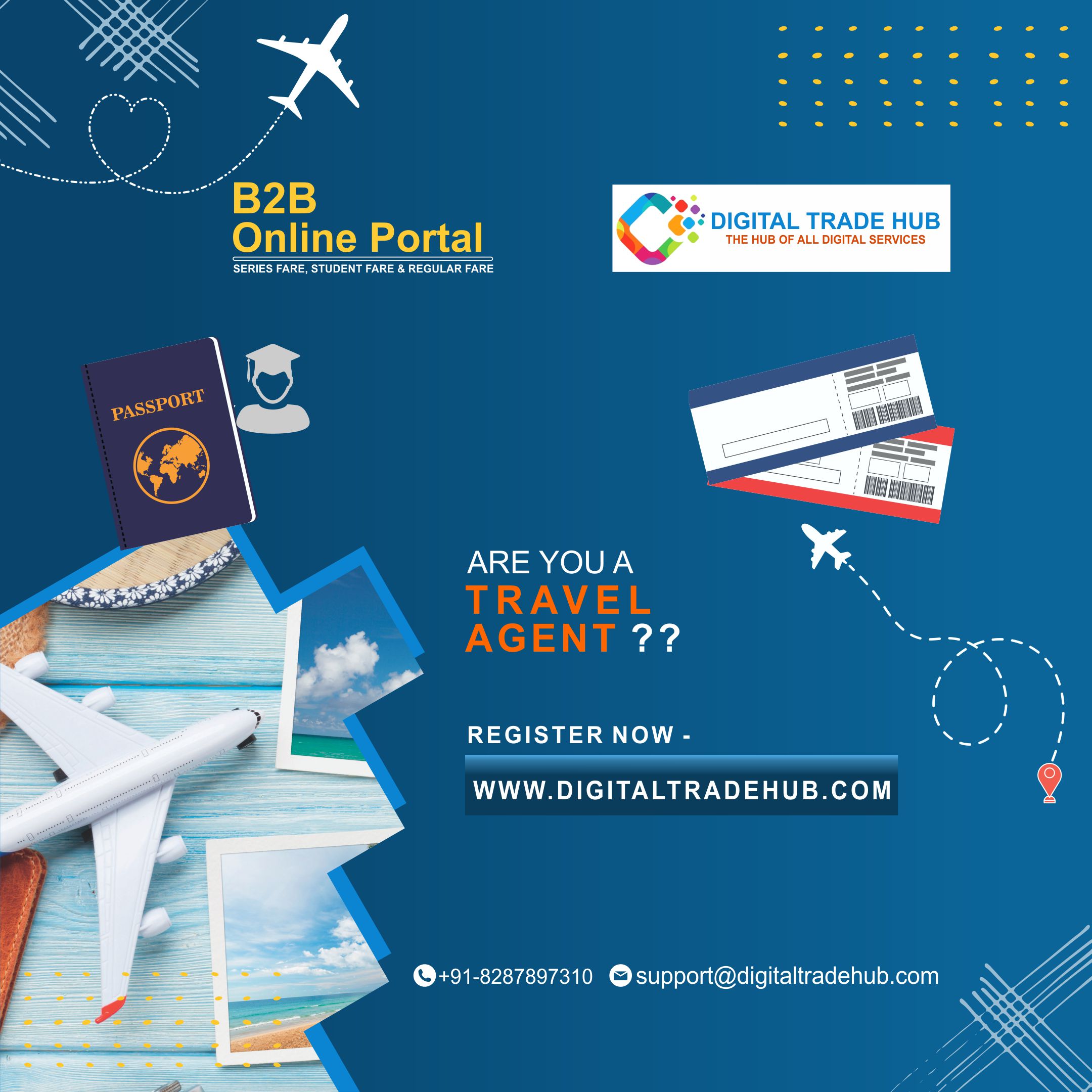 Digital Trade Hub- A B2B Travel Portal