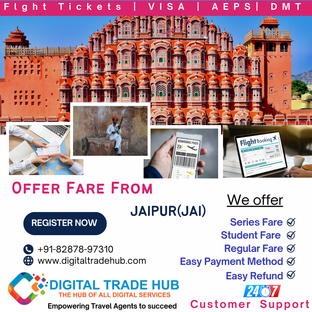 B2B Fare From Jaipur