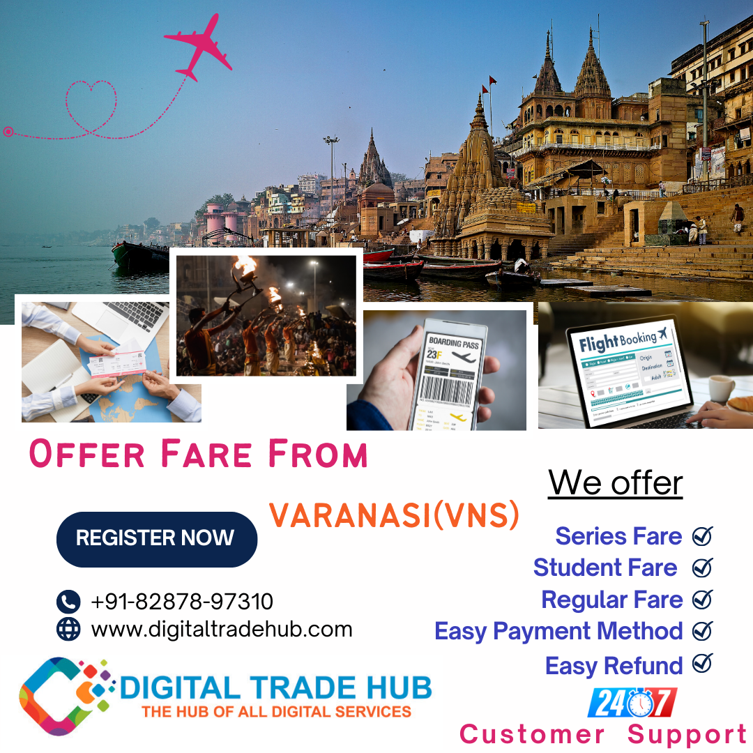 B2B Fare from Varanasi