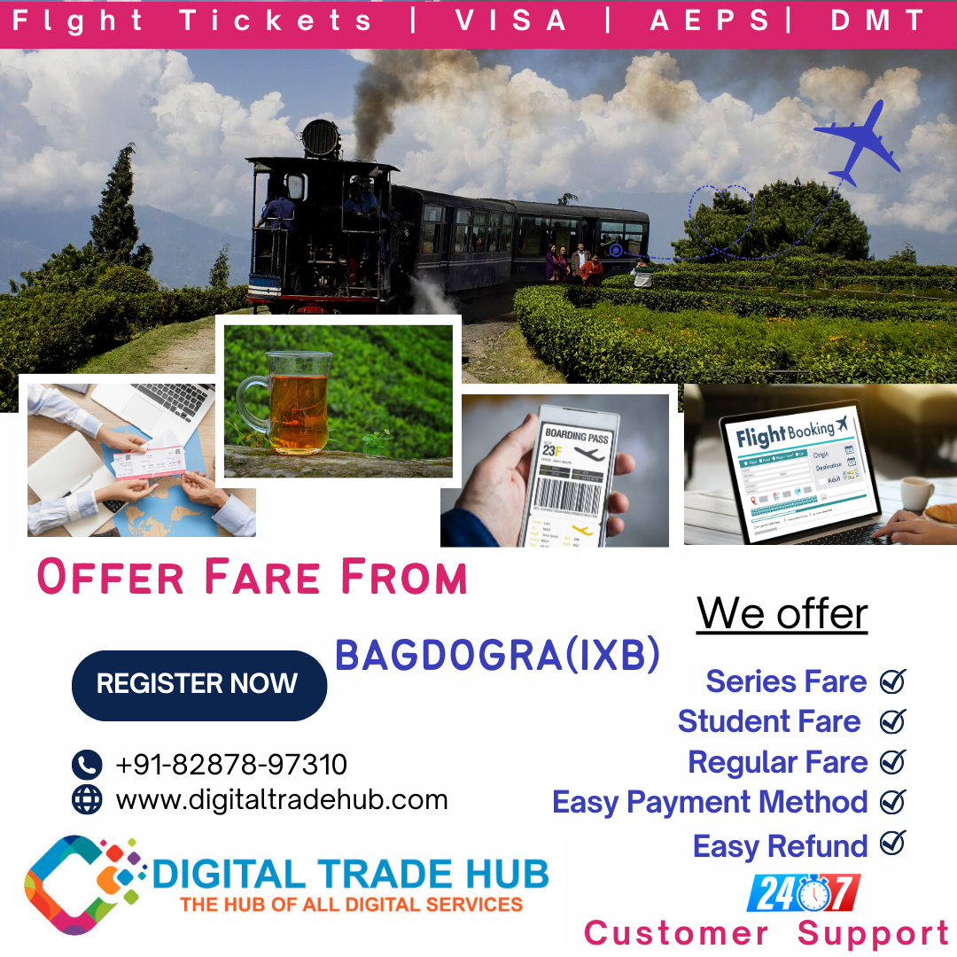 B2B Fare from Bagdogra