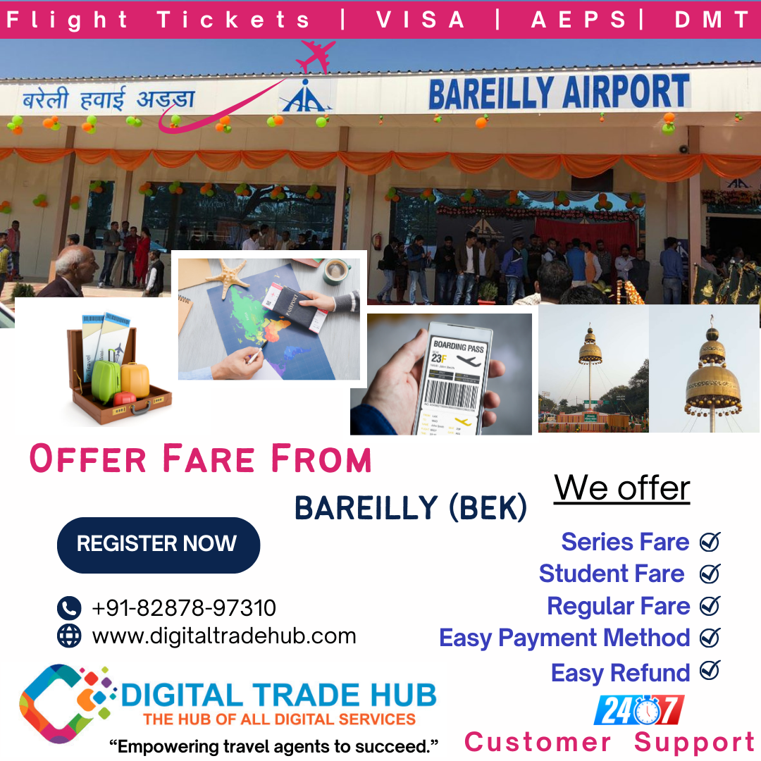 B2B Fare From Bareilly