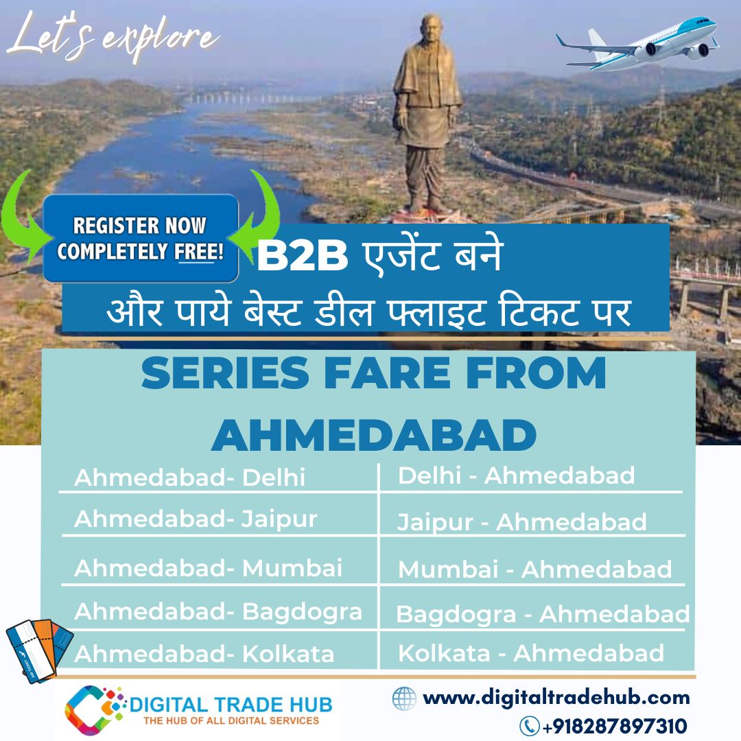 B2B fare From Ahmedabad