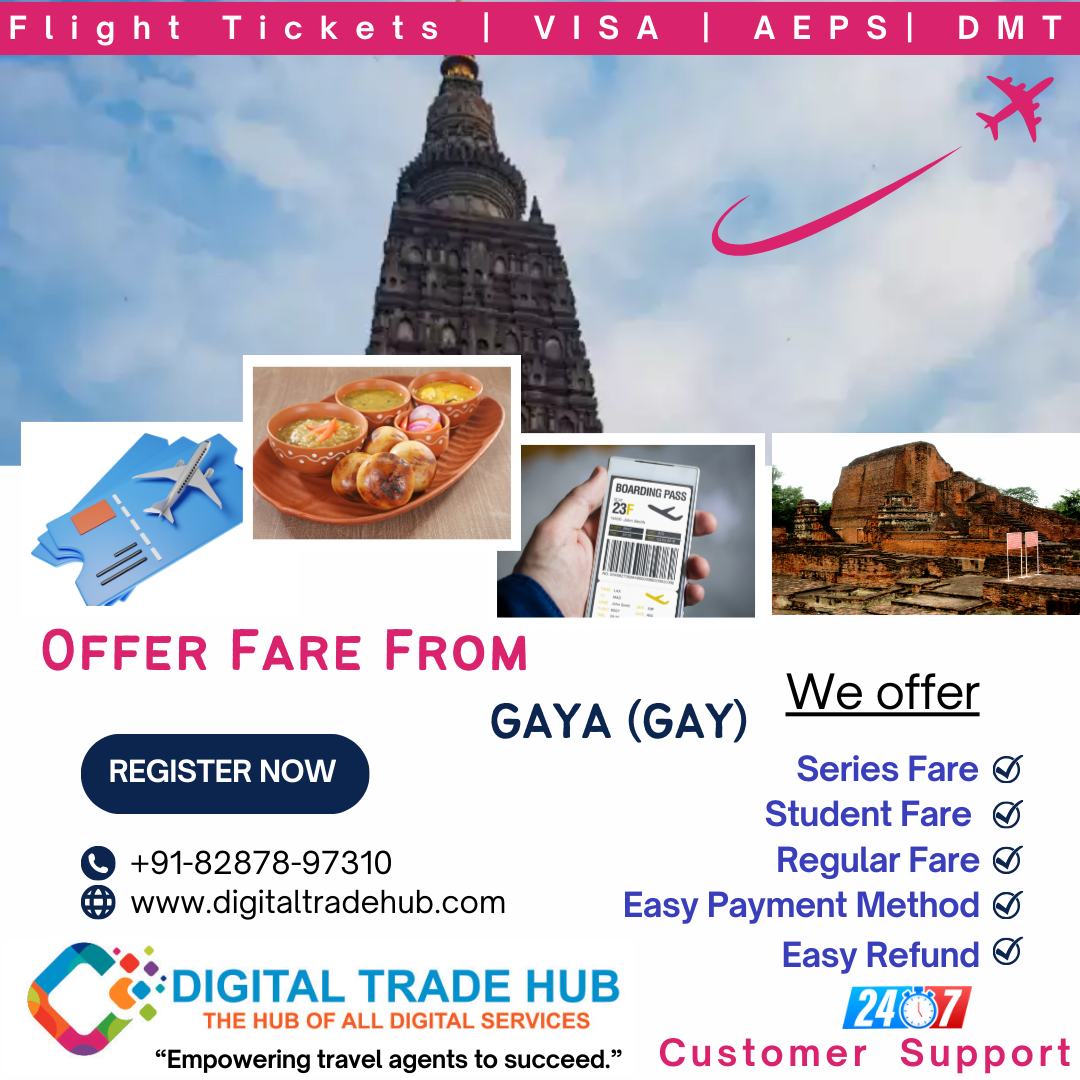 B2B Fare From Gaya