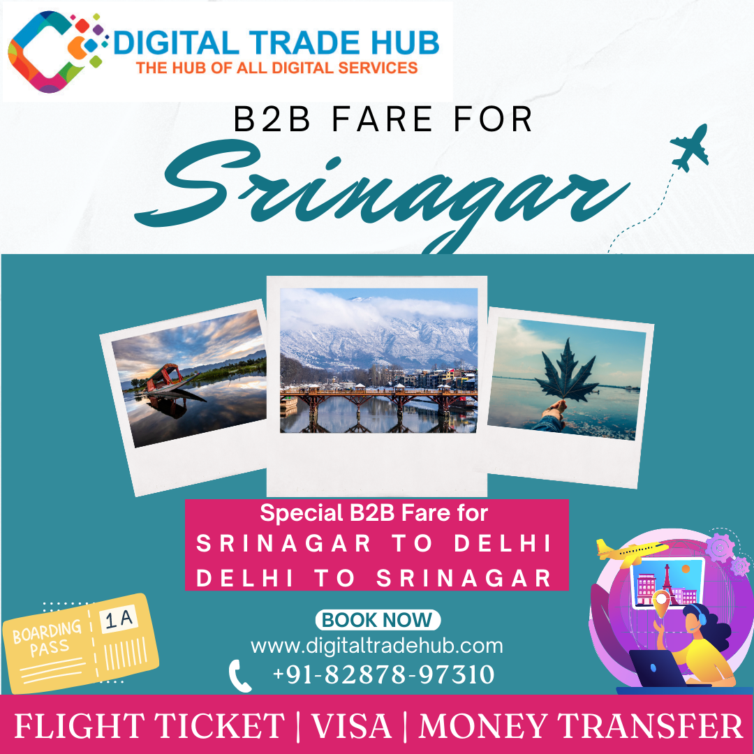 B2B Fare from Sri Nagar