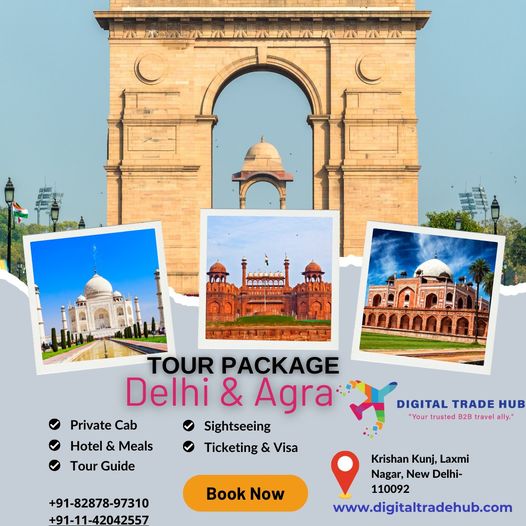 Unveiling India’s Heritage: The Delhi-Agra Tour Package