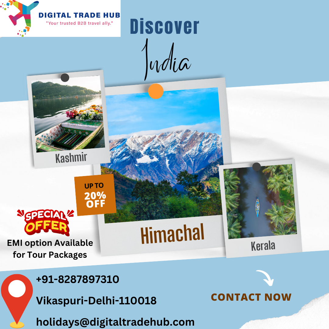 Explore the Wonders of India| Kashmir| Himachal|  Kerala