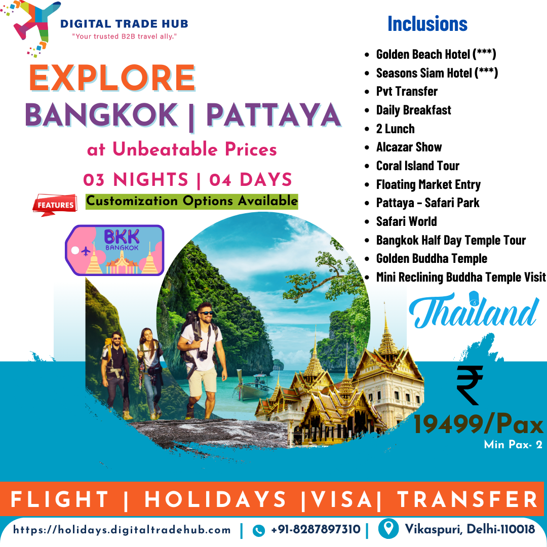 Affordable Bangkok Pattaya Packages