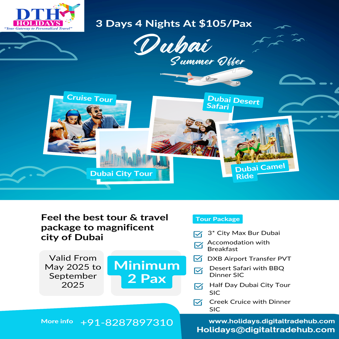 Best Budget Dubai Tour Package 2025